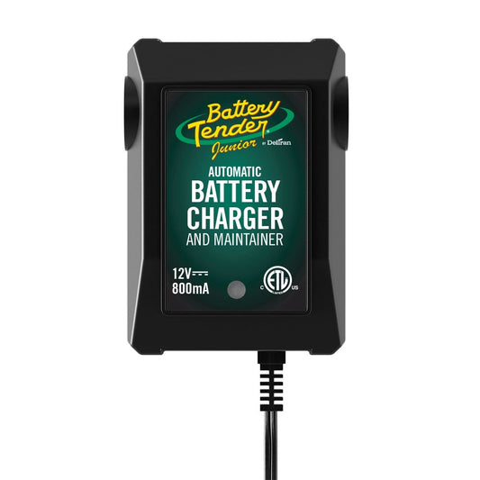 Versatile Battery Tender JR High Efficiency 800mA Battery Charger.