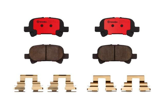 Versatile Brembo P83110N NAO BRAKE PADS Fits select: 2002-2003,2005 TOYOTA CAMRY LE/XLE/SE