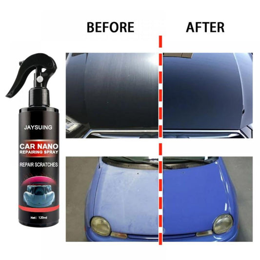 Versatile Car Scratch Repair Nano Spray,Waterless Car Wash & Wax - 3 in 1 Ceramic Coating Car Wax Polish Spray - Hydrophobic Top Coat - Polish & Polymer Paint Sealant Protection