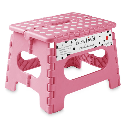 Classic Casafield 9" Folding Step Stool with Handle