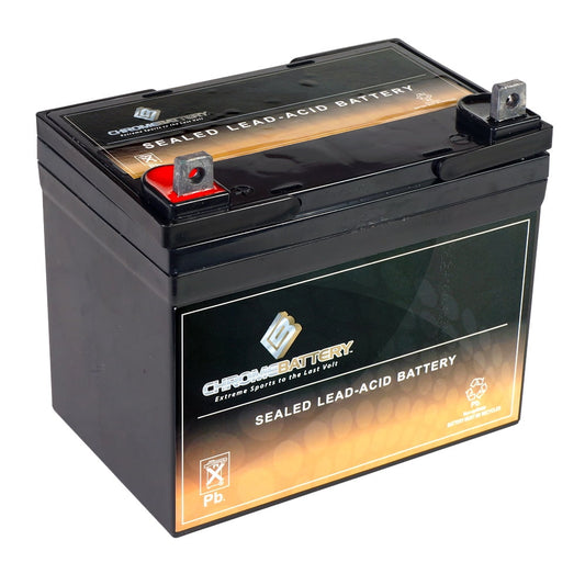 Versatile Chrome Battery 12V 35Ah Battery for Deere & Co. S92 Lawnmower