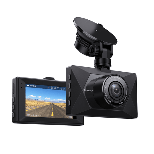 Classic Crosstour Dash Cam, Full HD1080P Dash Camera for Cars 3â LCD Screen Car Camera 170Â° Wide Angle DVR Recorder with WDR, G-Sensor, Loop Recording and Motion Detection