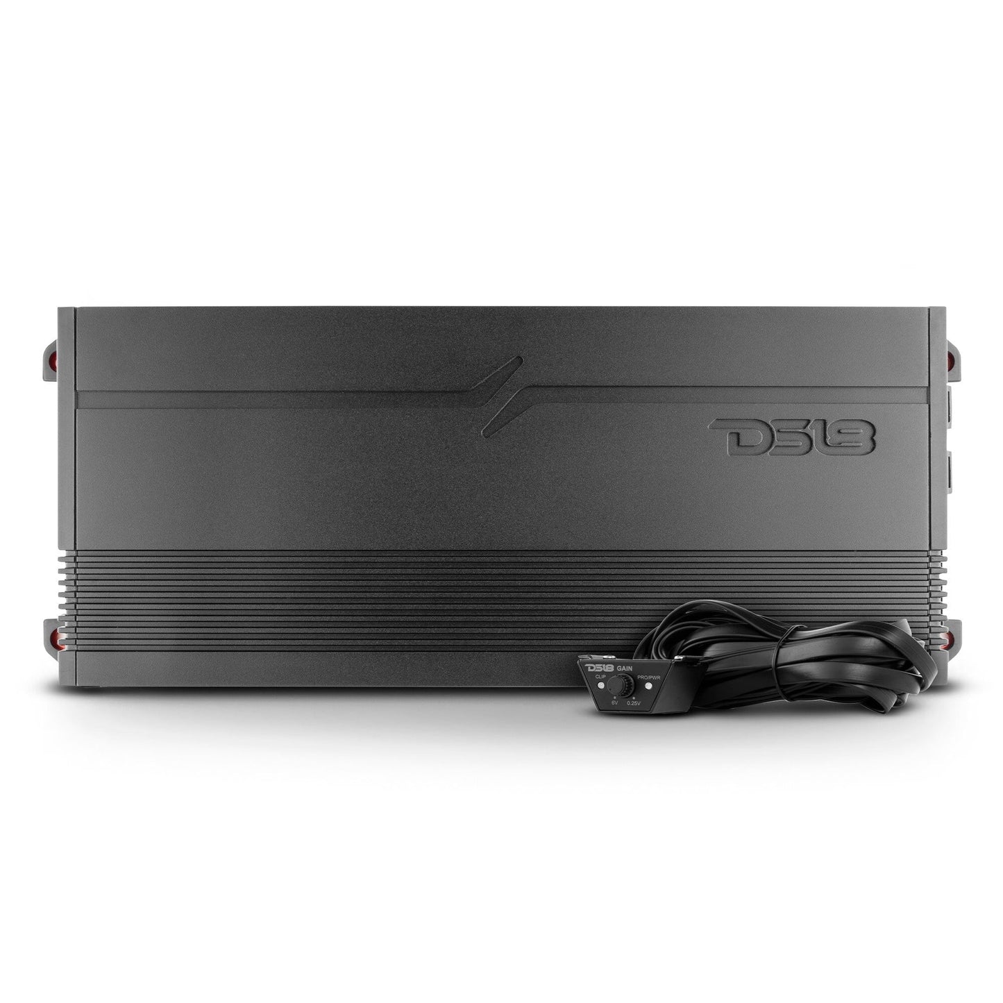 Versatile DS18 G3600.1D GEN-X 3,600-Watt-Max Monoblock Class D Amp with Wired Bass Knob