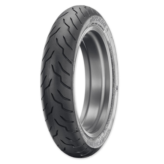 Classic Dunlop American Elite Front Motorcycle Tire 130/80B-17 (65H) Black Wall