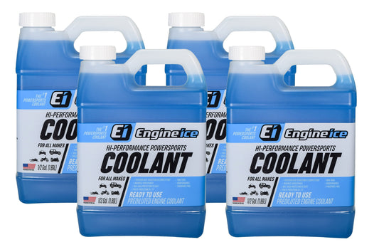 Versatile Engine Ice 1/2 Gal Hi-Performance Non-Toxic TYDS008 Coolant 64oz - 4 Pack