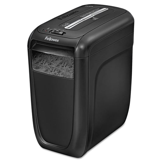 Versatile Fellowes Mfg Co. 4606001 Powershred 60cs Light-Duty Cross-Cut Shredder, 10 Sheet Capacity