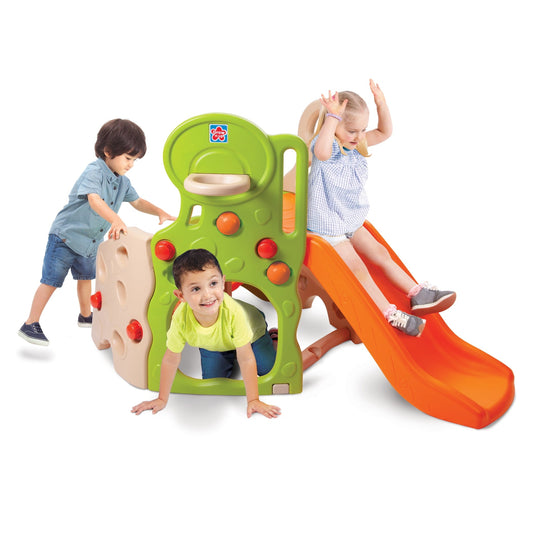 Versatile Grow'n up Lil Adventurers Climb & Play Slide for Toddlers Ages 1.5 Years to 4 Years Use Indoor or Outdoor