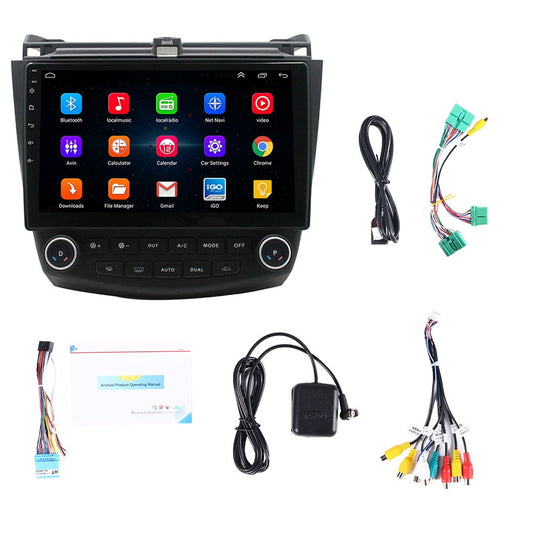 Versatile Jahy2Tech For Honda Accord 2003-2007 10.1" Android 9.1 Stereo Car Radio GPS MP5 Player USA