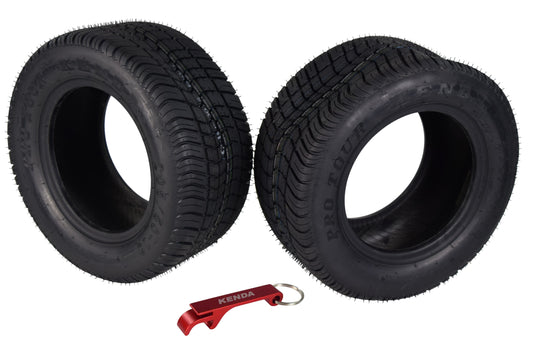 Classic Kenda 277010N4 205/50-10 Pro Tour 4 Ply Tubeless Golf Cart Tires 2 Pack