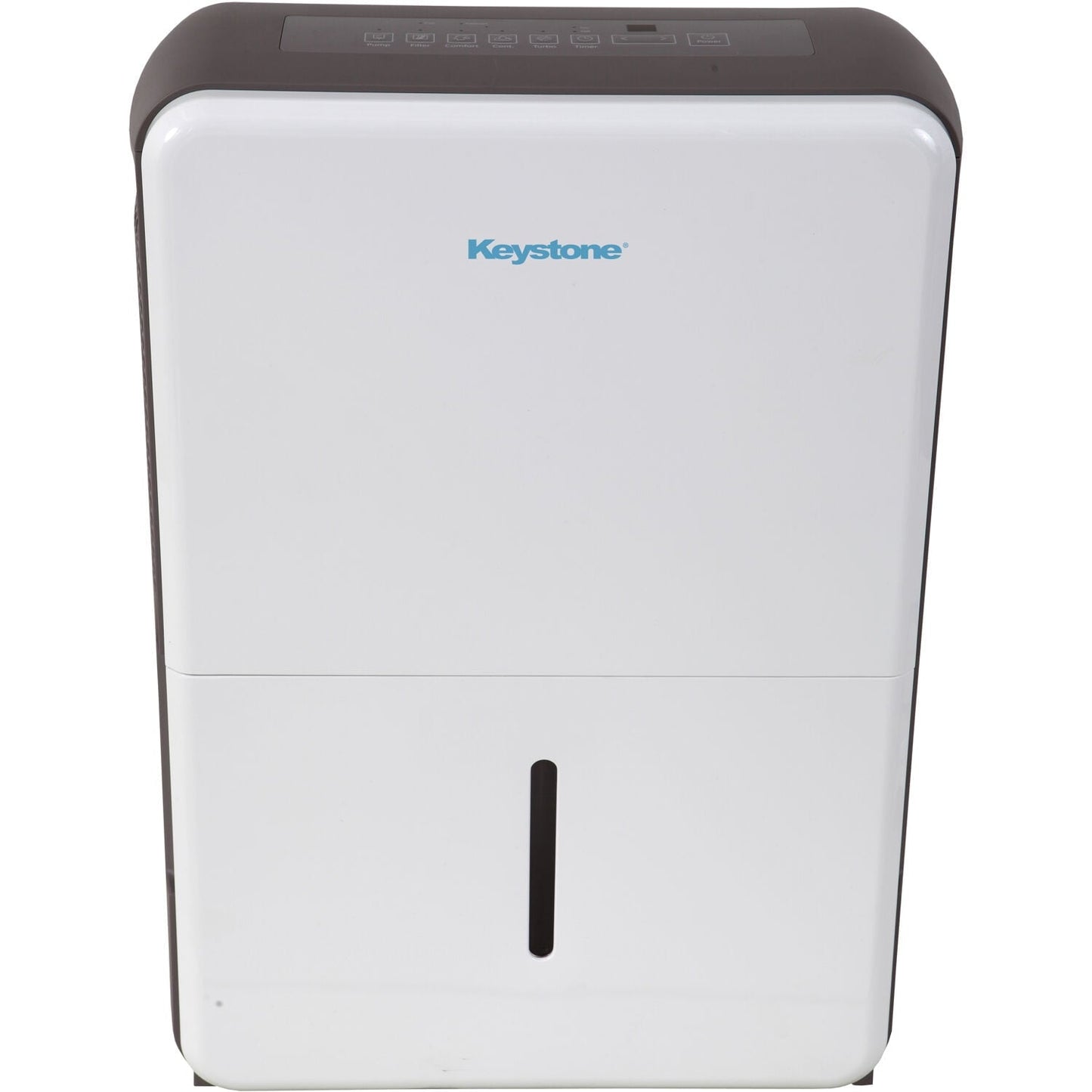 Classic Keystone 22 pt 1,500 sq ft Dehumidifier in White - Energy Efficient, Bucket Full Indicator