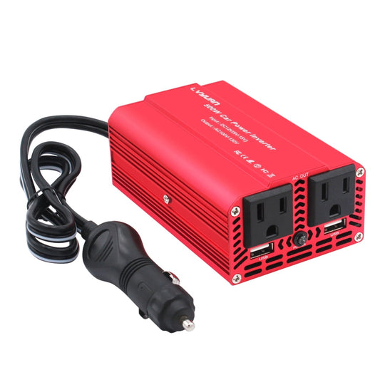 Versatile LVYUAN 500 Watts Power Inverter Converter DC 12V to AC 110V Car Inverter 2USB Car Adapter