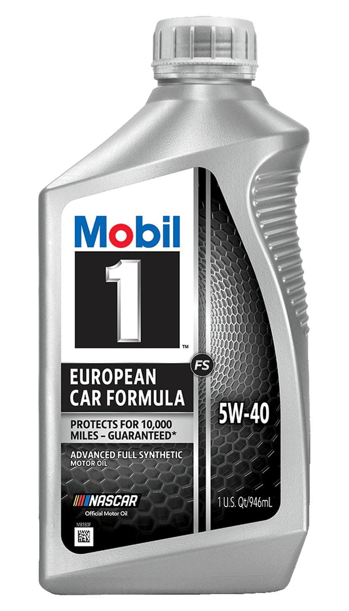 Versatile Mobil 1 5W-40 - Full Synthetic, 1 quart bottle, sold by each