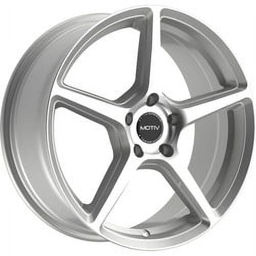 Versatile Motiv 16x7.5 5X4.50 433MS Blade Silver Wheel Rim