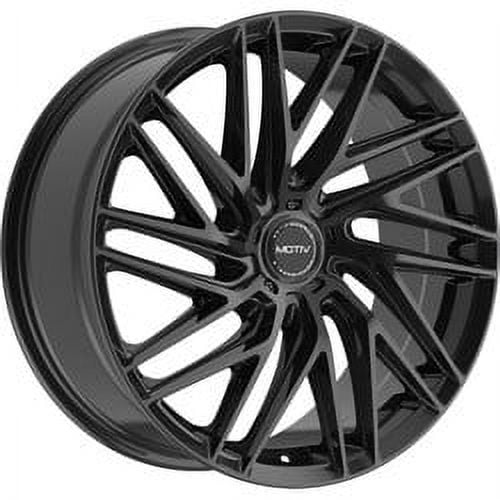 Classic Motiv 20x8.5 5X108 429B Align Black Wheel Rim