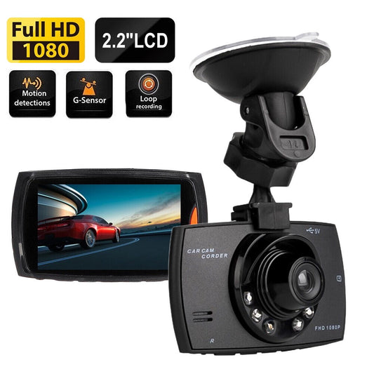 Classic Onemayship 3'' Vehicle  Dash Cam 1080P Full HD Car DVR Dashboard Camera Video Recorder with G-Sensor Night Vision Loop Recordingï¼Blackï¼