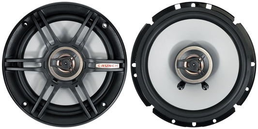 Classic Pair Crunch CS65CXS 6.5" Car Audio Shallow Mount Speakers 300 Watts Max 2-Way