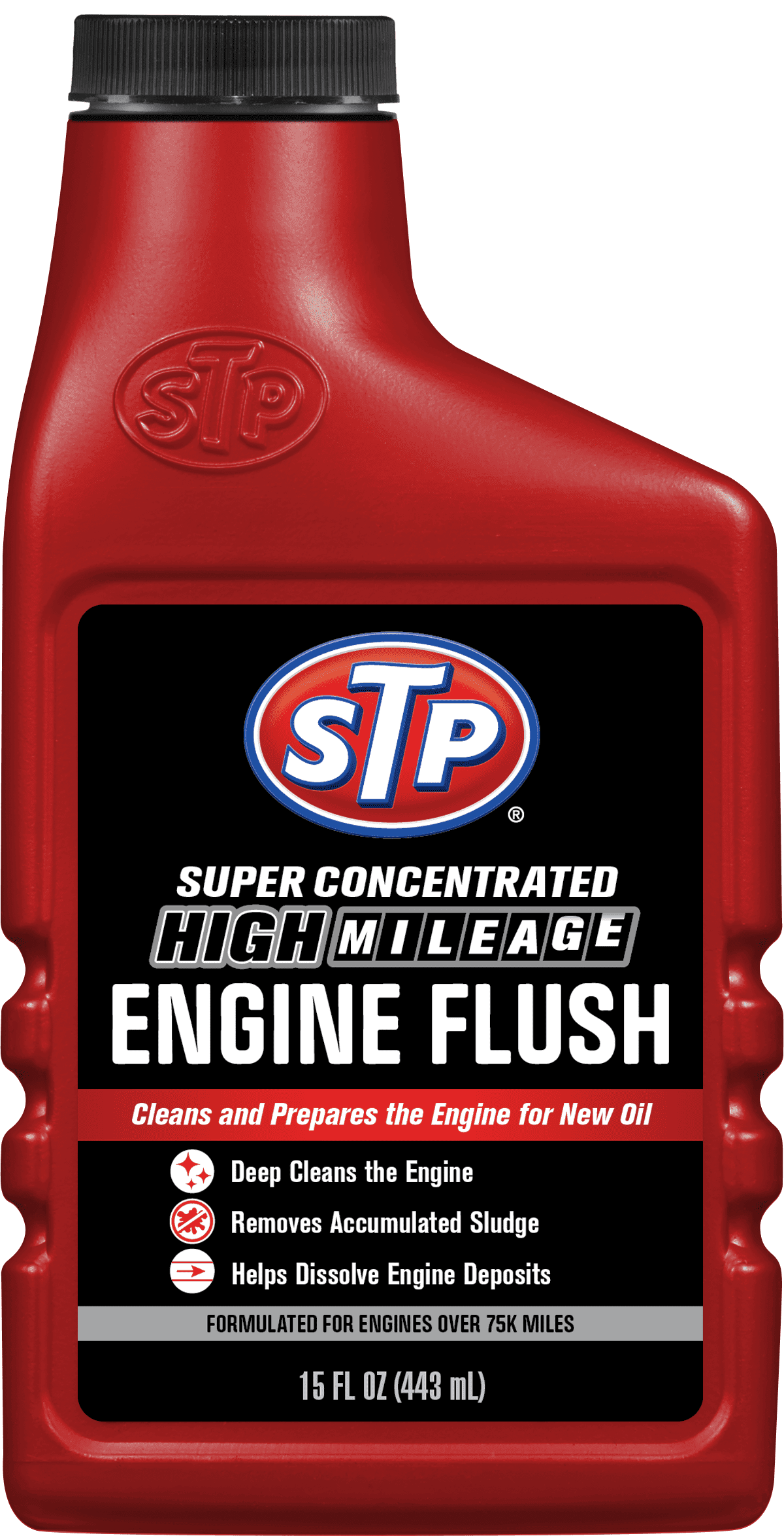 Versatile STPÂ® Super Concentrated High Mileage Engine Flush (15 fl. oz.)