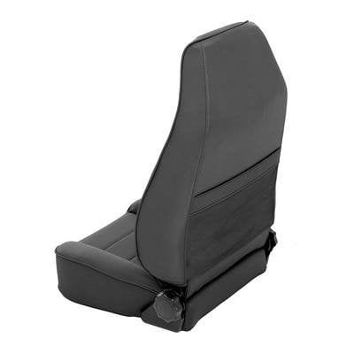 Versatile Smittybilt 45015 Factory Style Front Bucket Seat with Recliner - Denim Black Fits select: 2012-2014 JEEP WRANGLER, 2008 JEEP WRANGLER UNLIMITED