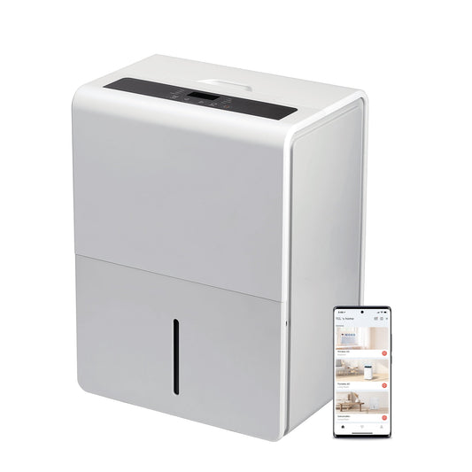 Versatile TCL 25 Pint Smart Dehumidifier, White, W25D92