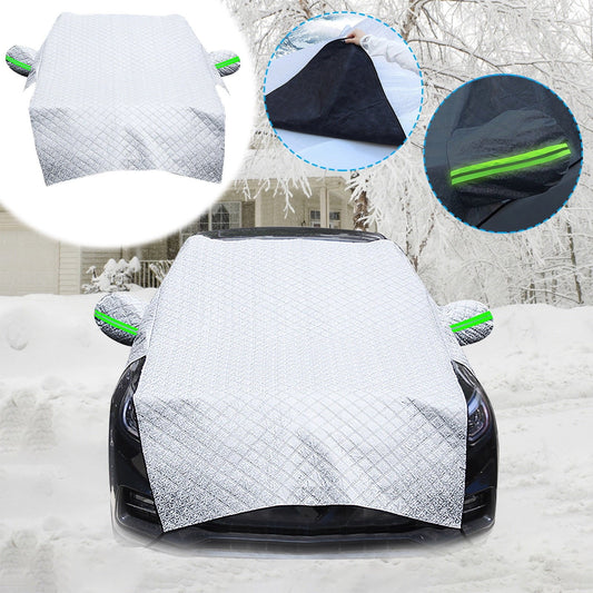 Versatile TUTUnaumb New Hot Sale Vehicle Mounted Winter Snow Proof Car Cover Snow Proof Car Clothes Windshield Cover Snow Proof Coverfor Home Household-White