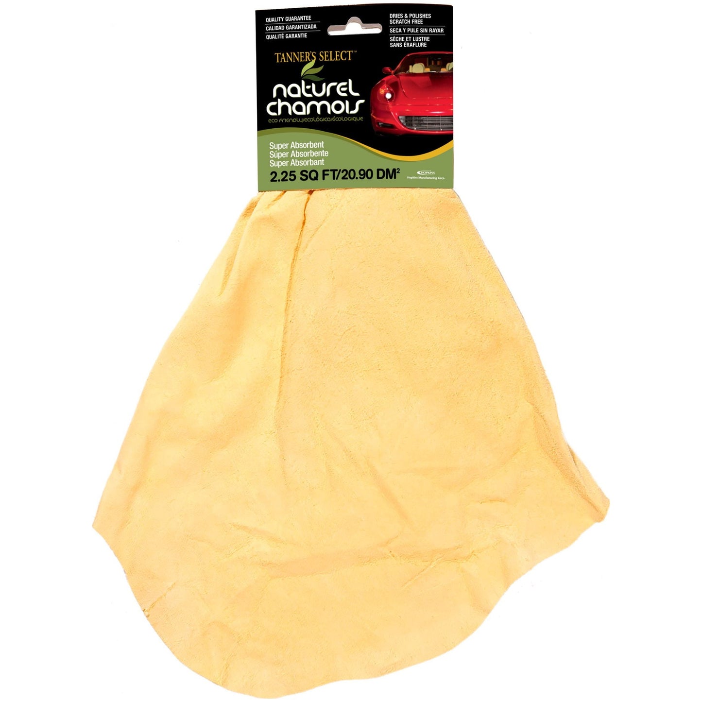 Classic Tanner's Select Natural Sheepskin Car Drying Chamois 2.25 SQFT