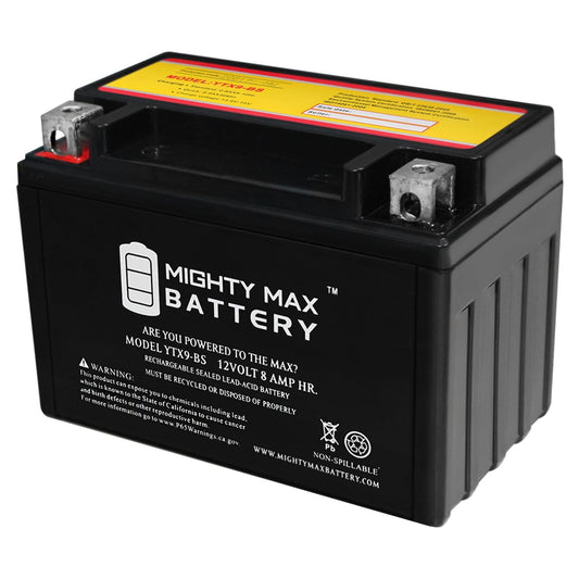 Versatile YTX9-BS Replacement Battery for Yuasa YTX9-BS