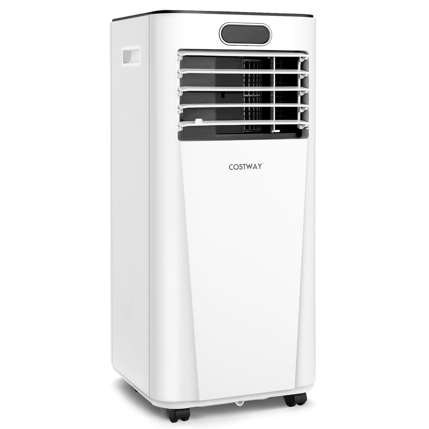 Classic Costway 6000 BTU (10000 BTU ASHRAE) Portable Air Conditioner w/ Remote Control 3-in-1 Air Cooler w/ Drying White