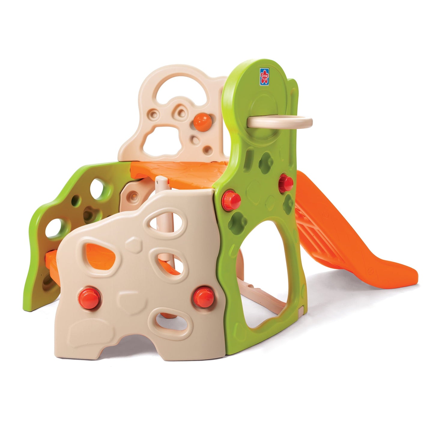 Versatile Grow'n up Lil Adventurers Climb & Play Slide for Toddlers Ages 1.5 Years to 4 Years Use Indoor or Outdoor