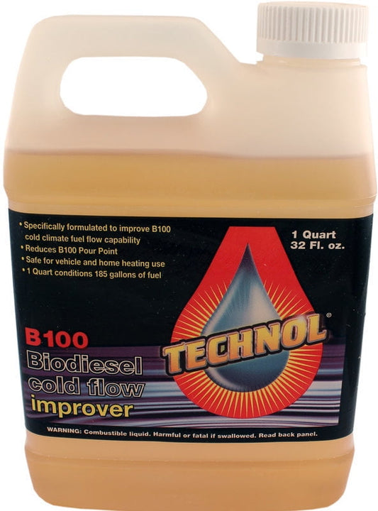 Classic Case of 2 x 1 Quart Technol Biodiesel Anti-Gel B100 Cold Flow Treatment Winterization Fuel Additive