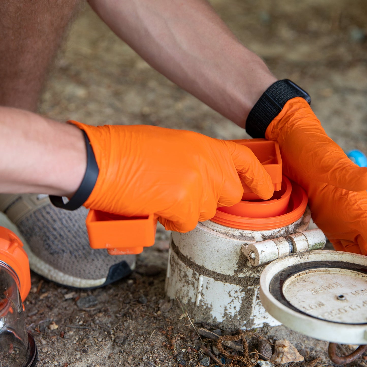 Classic Camco RhinoFLEX 6-in-1 Camper/RV Sewer Fitting Wrench | Plastic, Orange (39759)