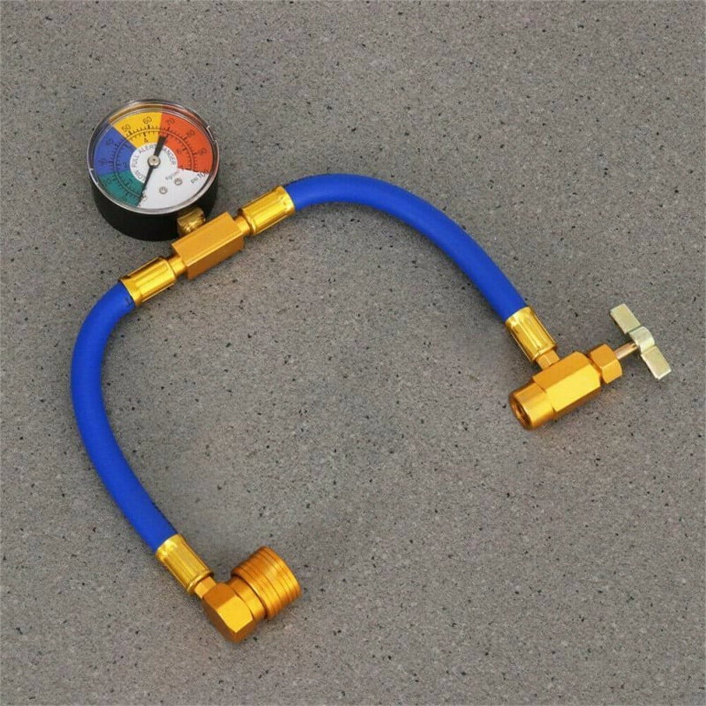 Classic SHENGXINY Car Supplies Clearance Car R134A A/C Air Conditioning Refrigerant Recharge Hoses Tool With Gauge Tube