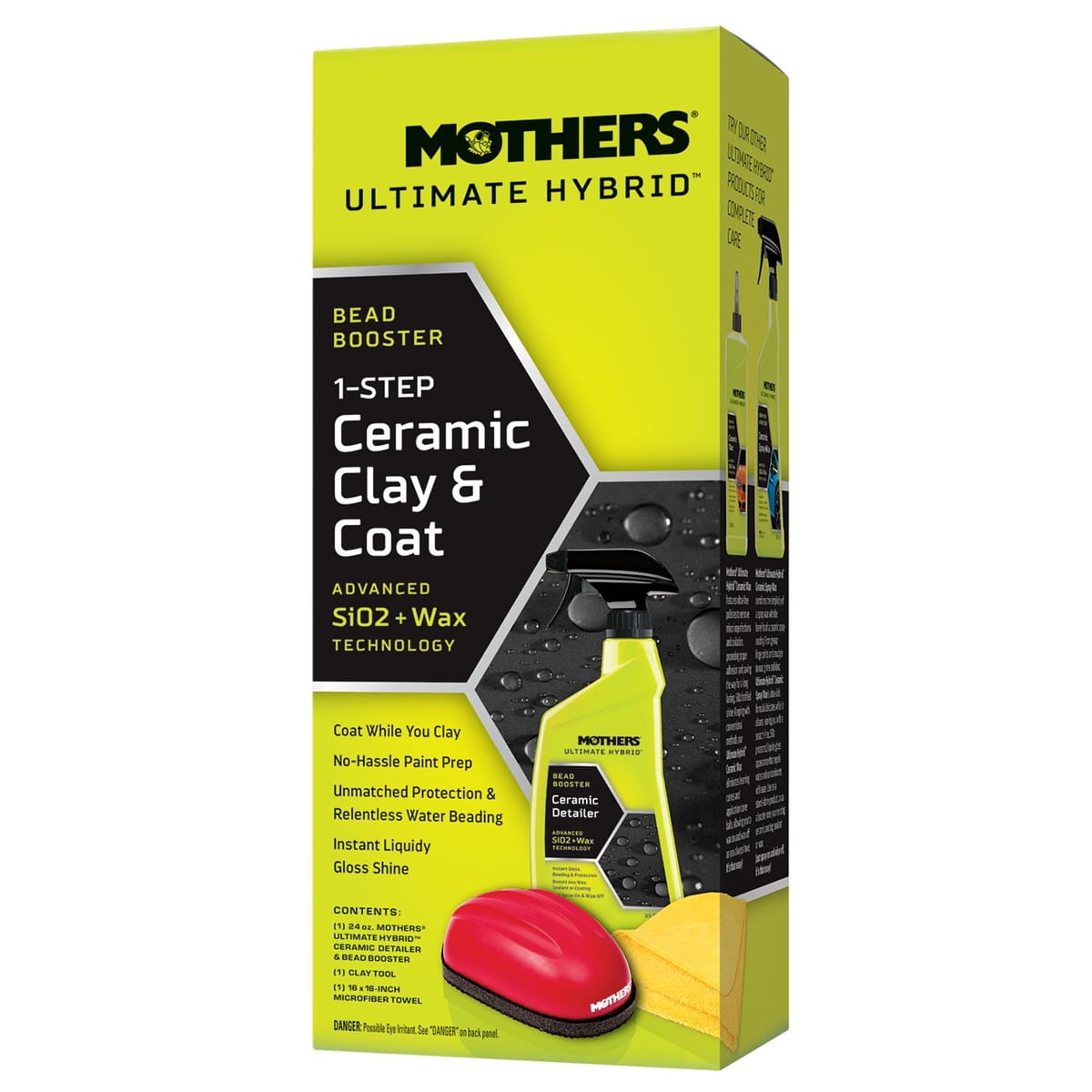 Versatile Mothers Ultimate Hybrid Ceramic Clay & Coat Kit