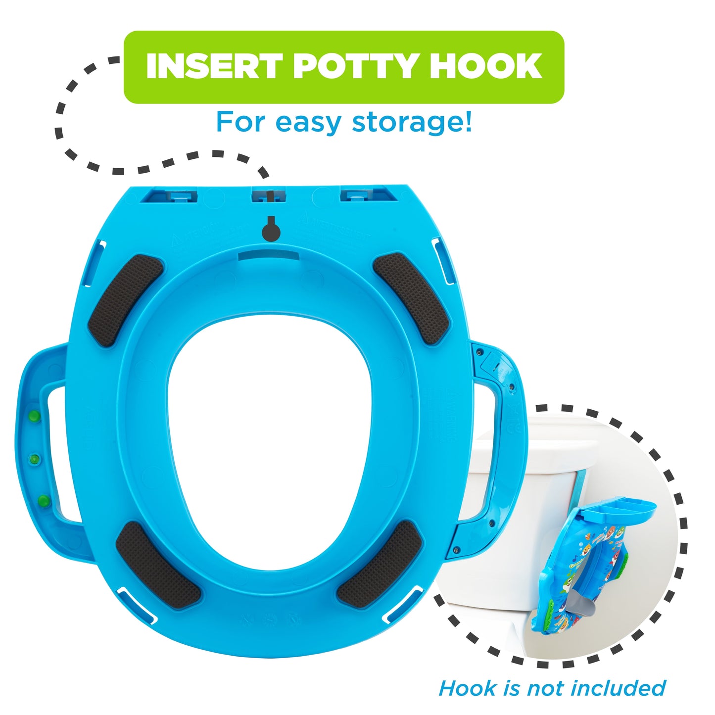 Versatile Baby Shark "Fintastic" Deluxe Potty Seat with Sound