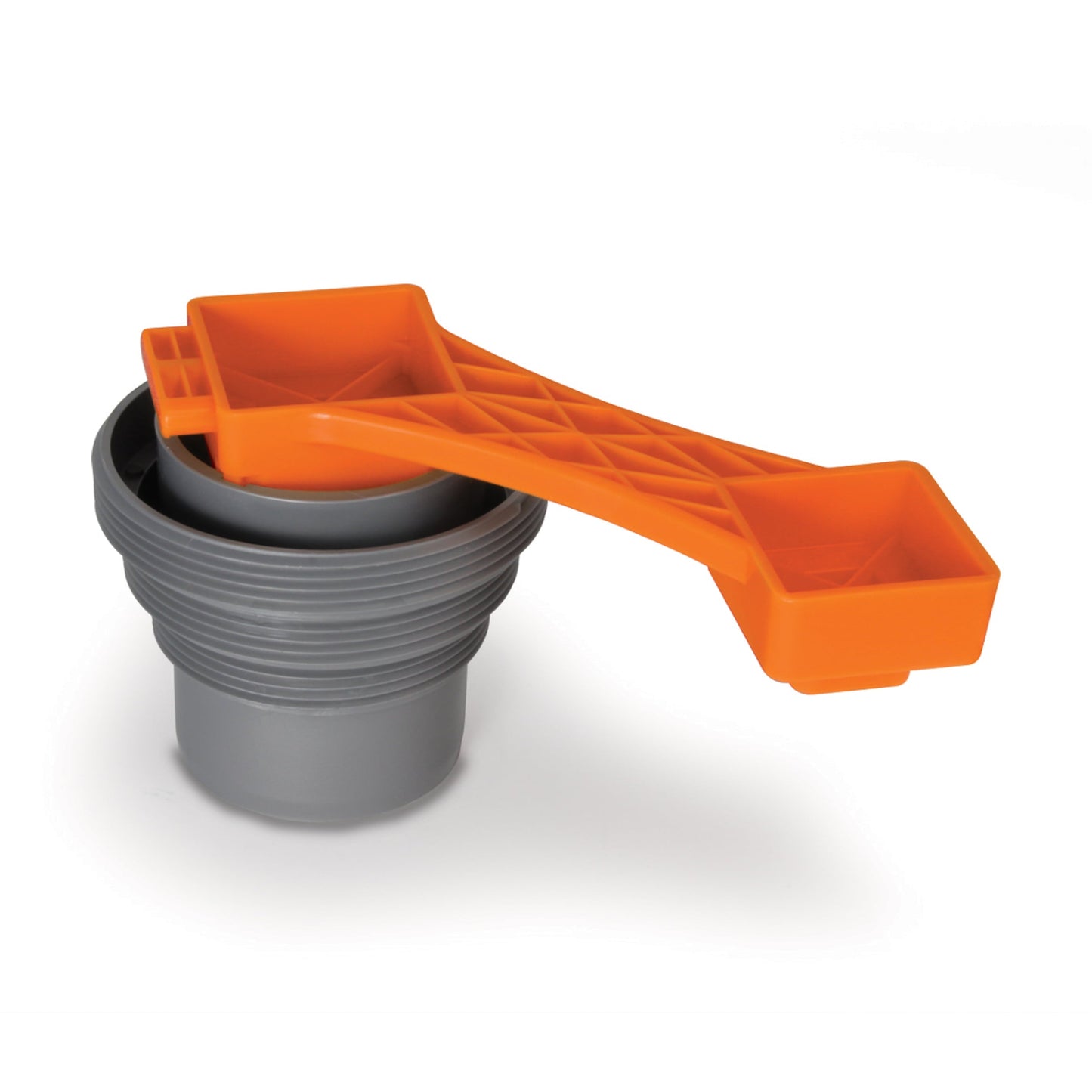 Classic Camco RhinoFLEX 6-in-1 Camper/RV Sewer Fitting Wrench | Plastic, Orange (39759)