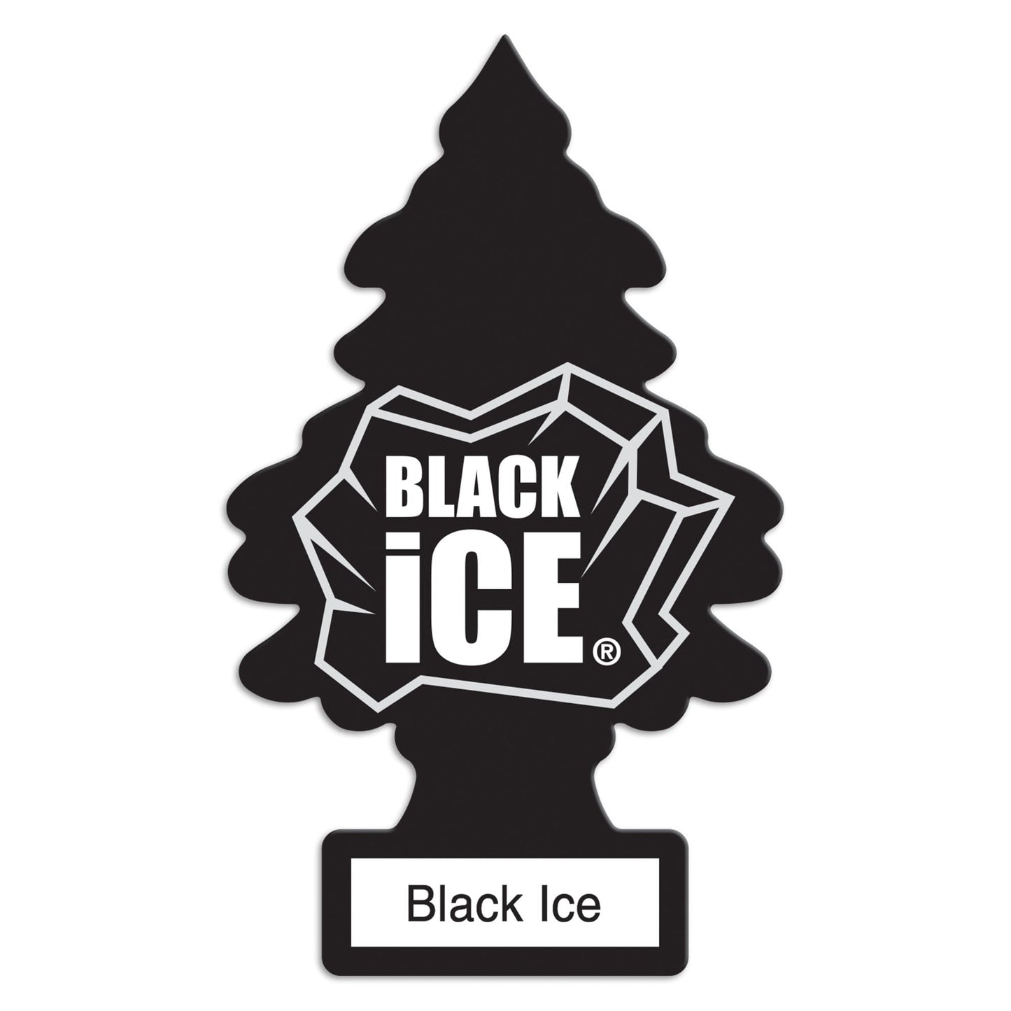 Classic Little Trees Air Freshener Black Ice Fragrance 3-Pack