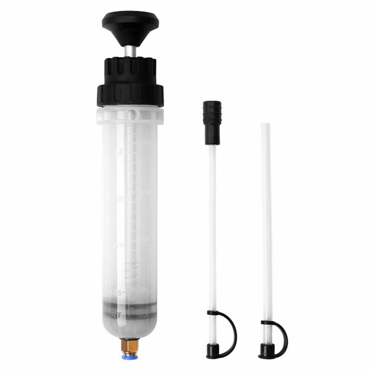 Classic Toorise Car Oil Fluid Extractor 200CC Oil Suction Syringe Auto Air Pump Filling Syringe Bottle Transfer Liquid Extractor Manual Filling Pump for Automobile Fuel Oil Brake Fluid Coolant