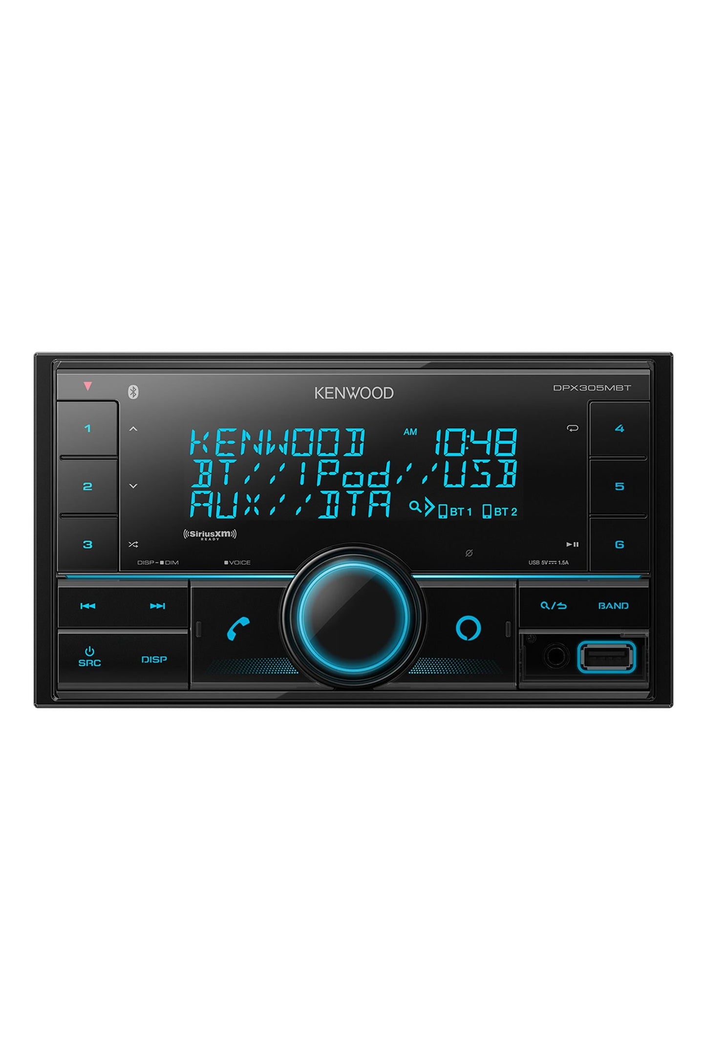 Versatile Kenwood DPX305MBT Digital Media Receiver with Bluetooth &  Voice Control Built-In