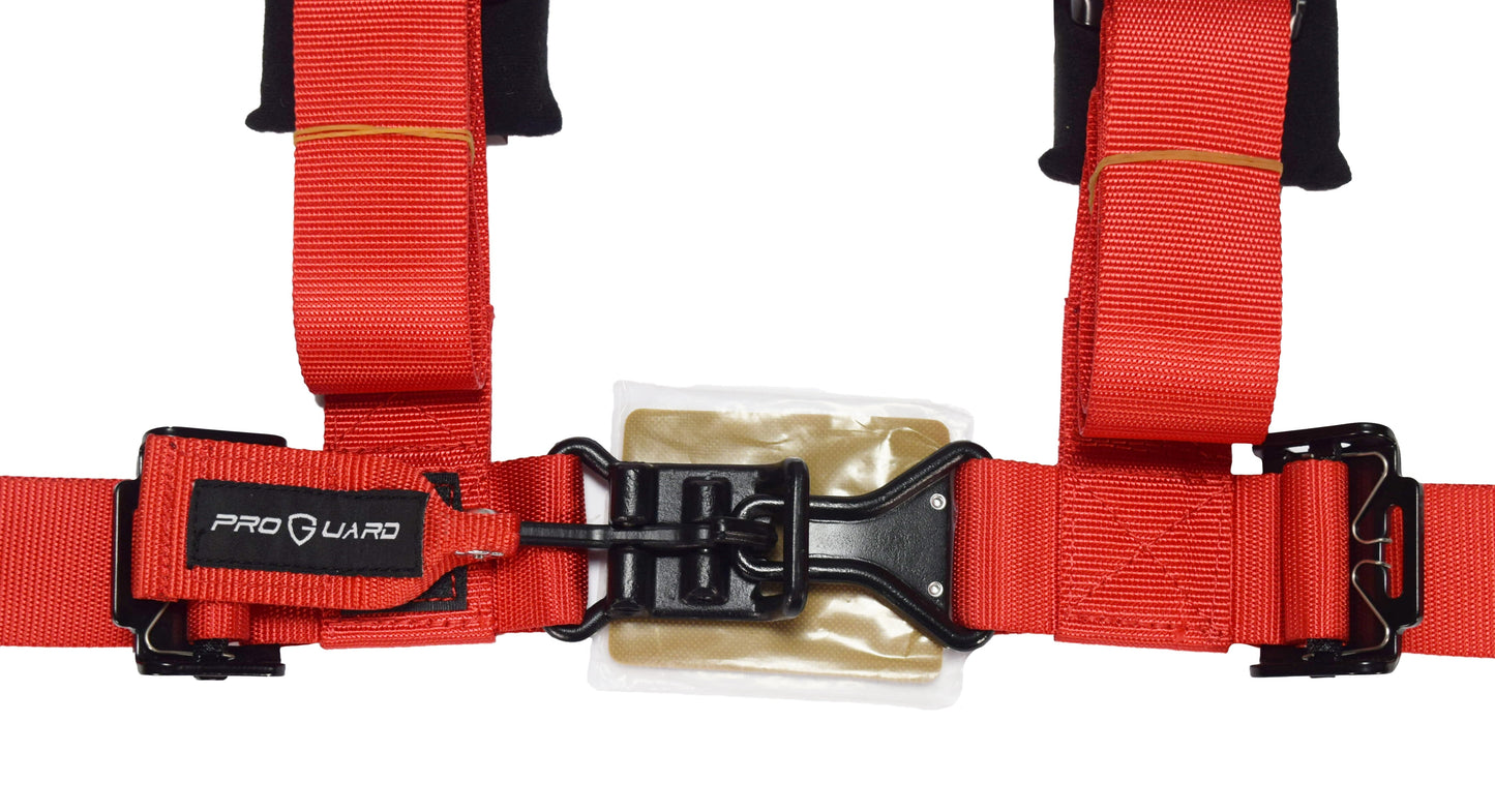 Classic ProGuard Red 5 Point Harness 2" Straps for Off Road Vehicle, ATV, UTV, Go Kart, Buggy, Side by Side, & Rock Bouncer