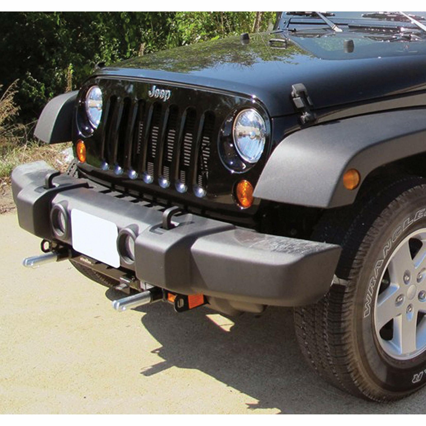 Versatile Blue Ox Towing Baseplate For Jeep Wrangler Unlimited JK w/ Standard Bumper Fits select: 2015 JEEP WRANGLER UNLIMITED SPORT, 2012-2014 JEEP WRANGLER SPORT