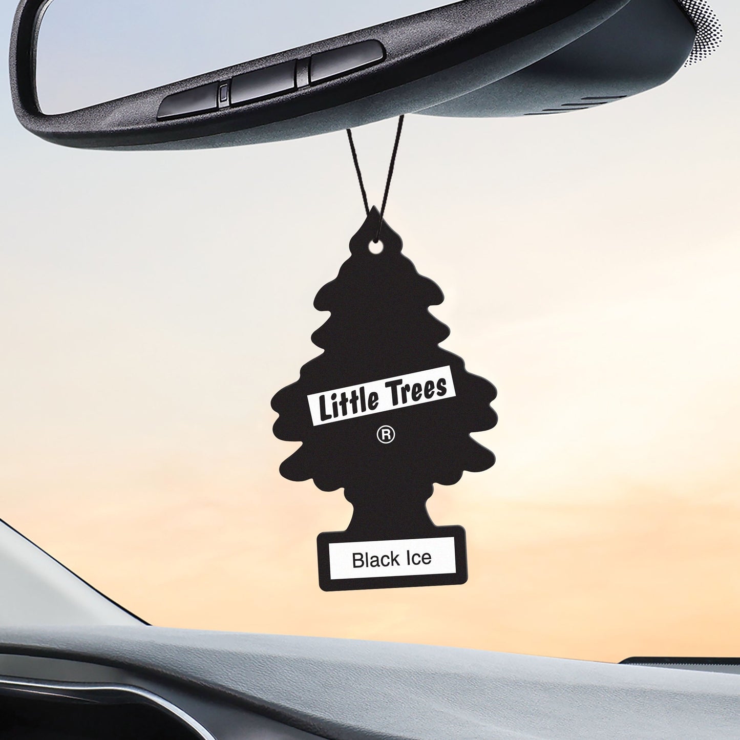 Classic Little Trees Air Freshener Black Ice Fragrance 3-Pack