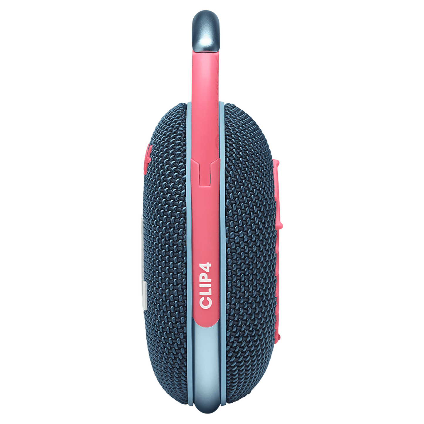 Versatile JBL Clip 4 Portable Wireless Bluetooth Waterproof Carabiner Speaker with JBL Pro Sound - Blue Coral Pink