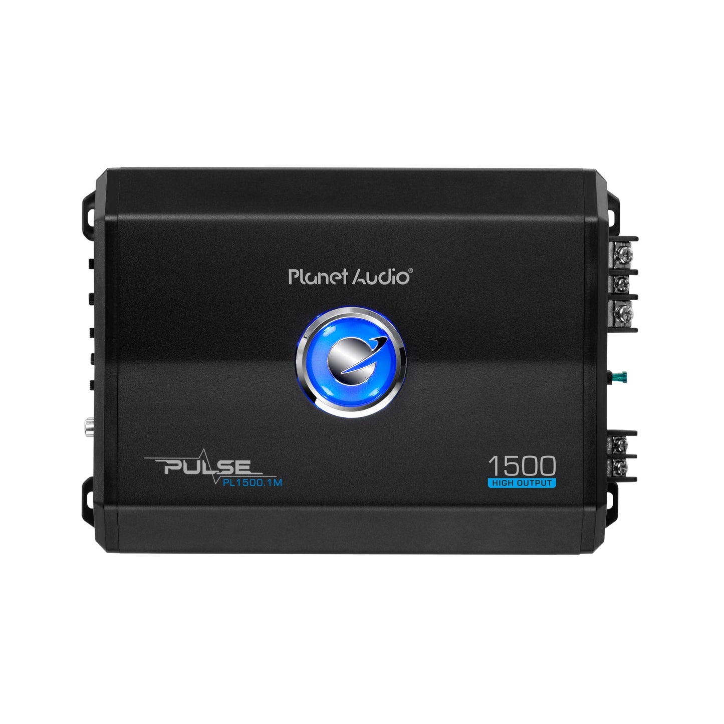 Classic Planet Audio PL1500.1M Pulse Series Car Audio Amplifier - 1500 High Output, Monoblock, 2/8 Ohm, High/Low Level Inputs, Low Pass Crossover, Hook up to Stereo and Subwoofer