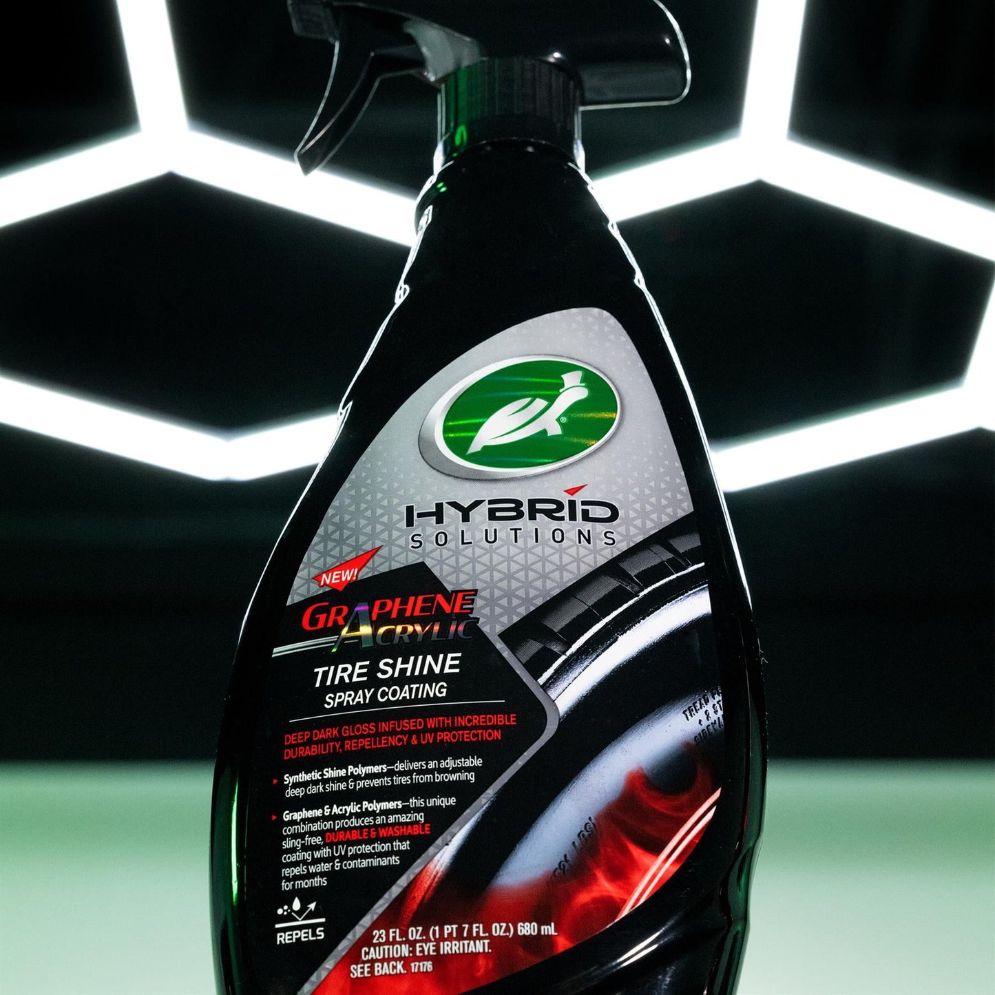 Versatile Turtle Wax Hybrid Solutions Graphene Acrylic Tire Shine Coating 23 fl oz